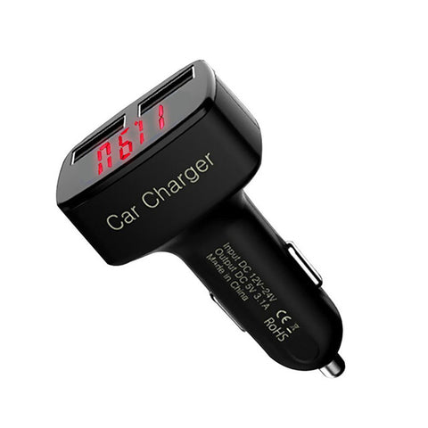 4 in 1 DUAL USB CAR CHARGER